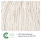 Boardwalk 5 in Looped-End Wet Mop, White, Cotton/Synthetic, PK12, BWK503WHCT BWK503WHCT - alternate 8